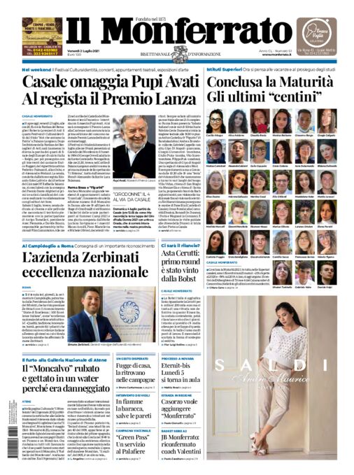 Il Monferrato - Edizione 51 del 02/07/2021